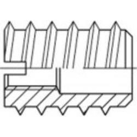 TOOLCRAFT 144030 Rampamoer M6 12 mm Staal 1 stuk(s)