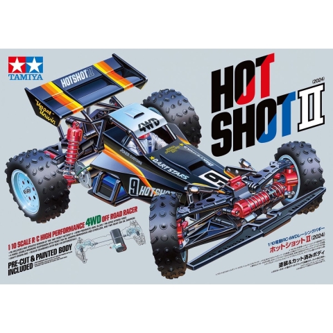 Tamiya Hotshot II (2024) 1:10 RC auto Elektro Buggy 4WD Bouwpakket