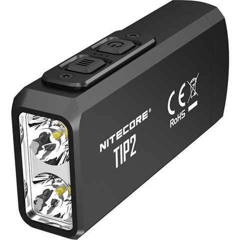 NiteCore TIP 2 Zaklamp werkt op een accu LED 720 lm 39 g