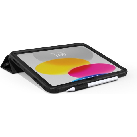 Otterbox Defender Folio Asset Tag Case Book cover Zwart Tabletcover