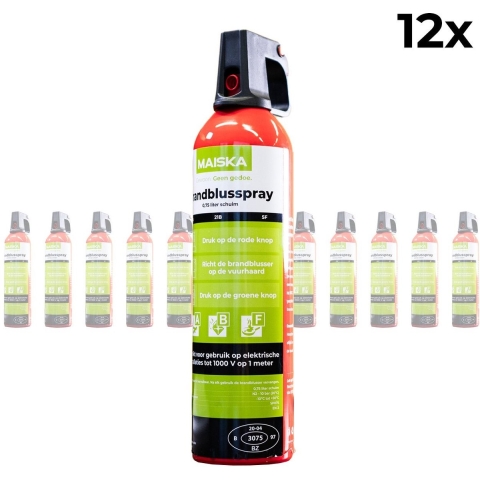 12-pack Sprayblusser 0,75L - 12 Stuks