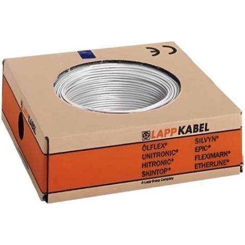 LAPP 4520053 Draad H07V-K 1 x 4 mm² Wit 100 m
