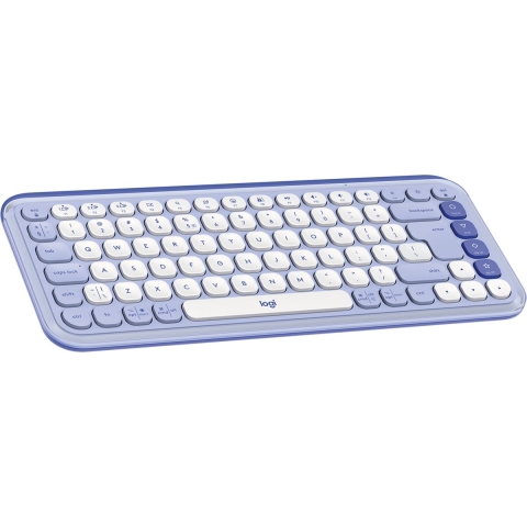 Logitech Pop Icon Keys Draadloos Toetsenbord Lila