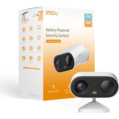 IMOU Cell Go Full Color IPC-TB3FP-3T0WE-imou IP Bewakingscamera WiFi 2304 x 1296 Pixel