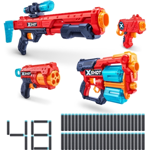 Zuru X-Shot Excel Mix Combo Pack 48 darts