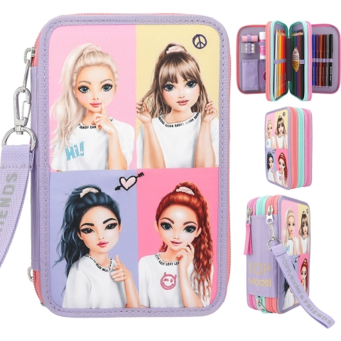 Topmodel 3-Vaks Etui Snap Shots