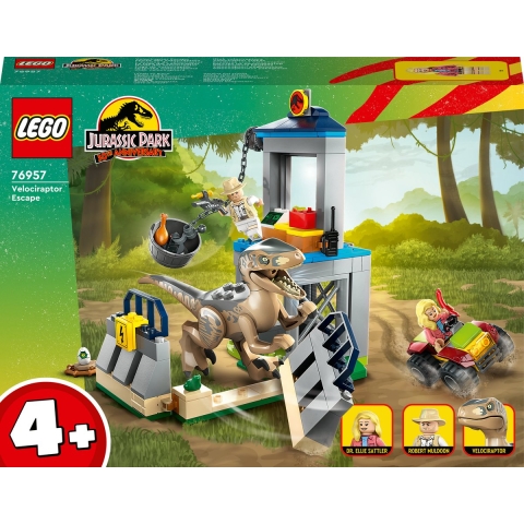 76957 Lego Jurrassic World Velocipartor Ontsnapping