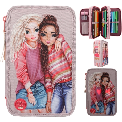 Topmodel 3-Vaks Etui Best Friends Led