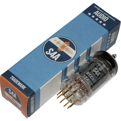 BTB Vertrieb ECC82 S4A Premium Elektronenbuis Geselecteerd voor Audio & studio Dubbeltriode Aantal polen: 9 Fitting: Noval 1 stuk(s)
