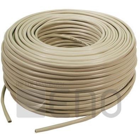 LogiLink CPV0019 Netwerkkabel CAT 5e U/UTP 4 x 2 x 0.205 mm² Grijs 100 m