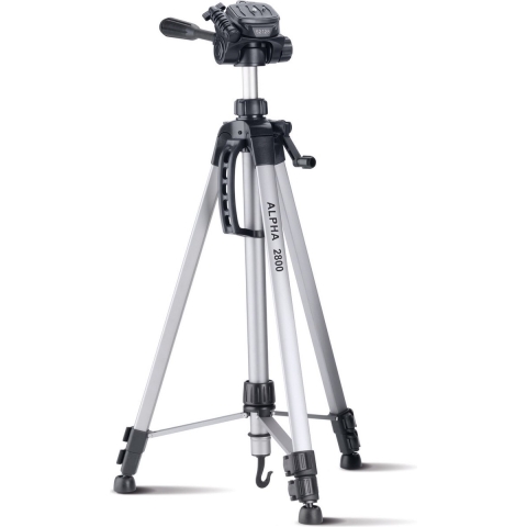 Cullmann Alpha 2800 Tripod 1/4 inch Werkhoogte: 67.5 - 184.5 cm Aluminium Incl. tas, Kogelkop, 3D-panhead