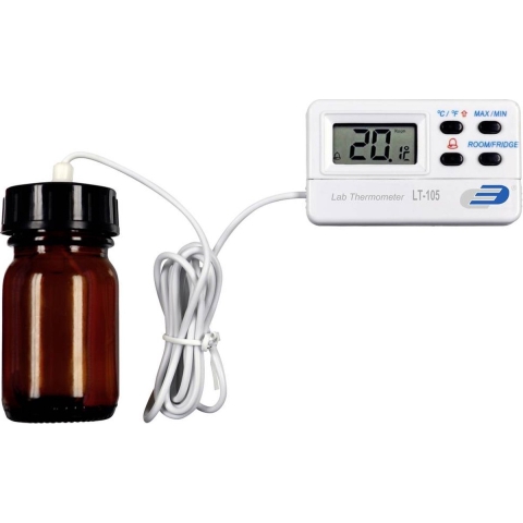 TFA Dostmann 31.1049.02.K Koelkast- en vriezerthermometer Kalibratie (ISO) Kabelsensor