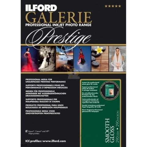 Ilford Galerie Smooth Gloss 310g 13x18 cm 100 Vel