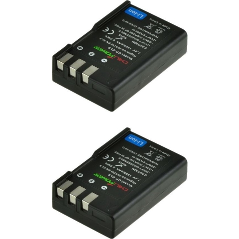 ChiliPower EN-EL9 accu voor Nikon - 1300mAh - 2-Pack