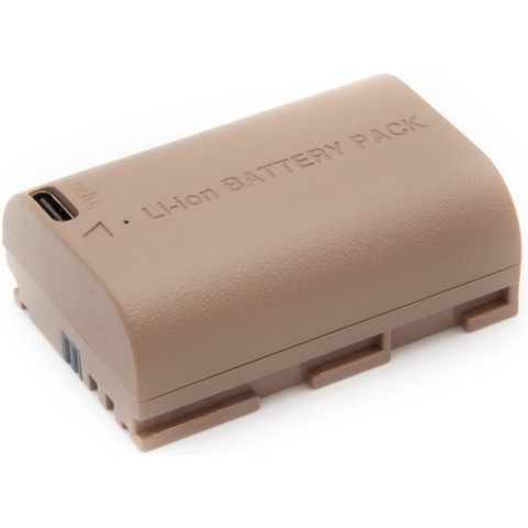 ChiliPower accu LP-E6NH USB-C versie voor Canon - 2250mAh