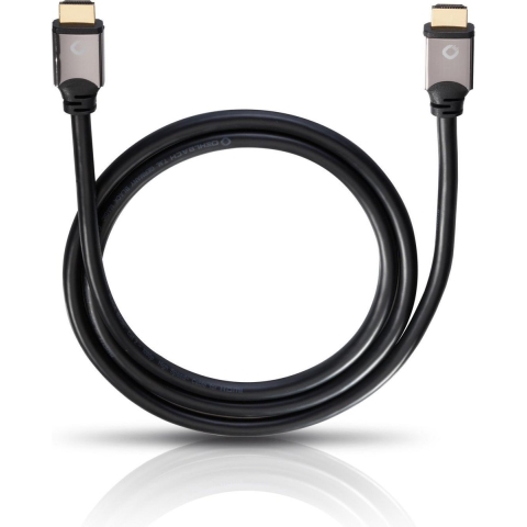 Oehlbach: Black Magic HDMI-kabel w. Ethernet - 1,70 meter
