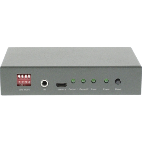 2 poorts HDMI splitter 1x HDMI in, 2x HDMI uit geschikt voor 4K