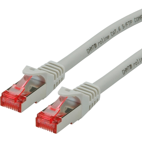 ROLINE patchkabel Cat.6 S/FTP (PiMF), componentniveau, LSOH, grijs, 20 m