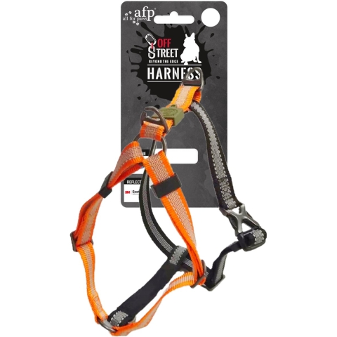 AFP Off Street Dog Non-pull Harness Tangerine XL