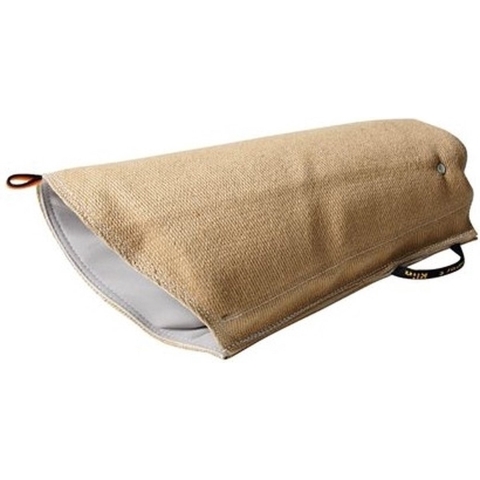 Puppy mouw - van zacht jute