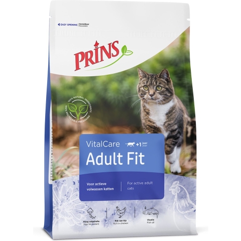 Prins VitalCare Adult Fit kattenvoer 4 kg