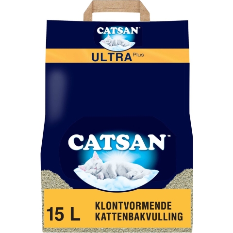 Catsan Ultra kattenbakvulling 2 x 15 liter