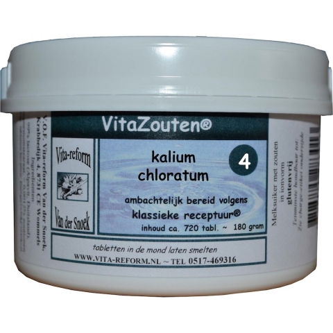 Vita Reform Vitazouten Nr. 4 Kalium Chloratum Muriaticum 720st