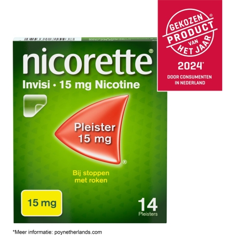 Nicorette Invisi 15 mg Nicotine Pleister