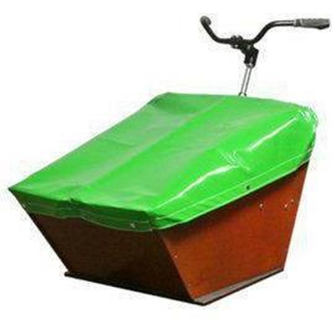 Dekzeil Bakfiets Kort Appelgroen