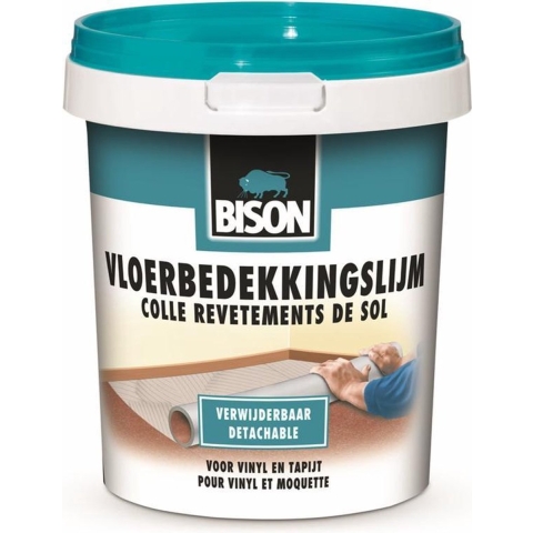 Vloerbedekkingslijm Verwijderbaar Emmer 2,5 kg - Bison