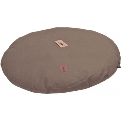Boony Est 1941 ligkussen ovaal basic brown 90 cm - Gebr. De boon
