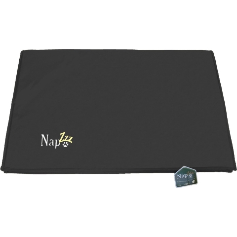 Nap'zzz draadkooikussen waterproof zwart 75x47x5 cm - Gebr. De boon