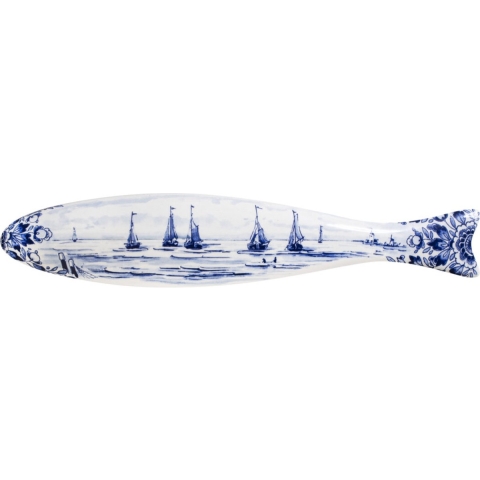 ROYAL DELFT - Blue Herring - Haring Mesdag's Fleet