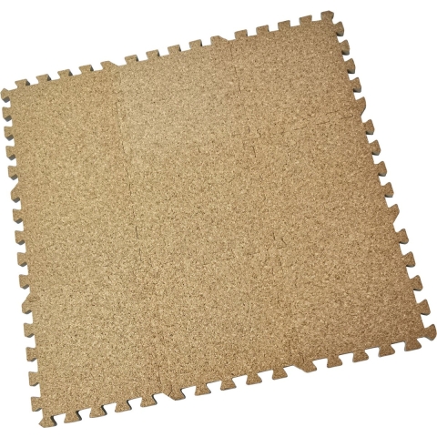 Babydan Speelmat Foam 9 Tegels - Kurk Toplaag