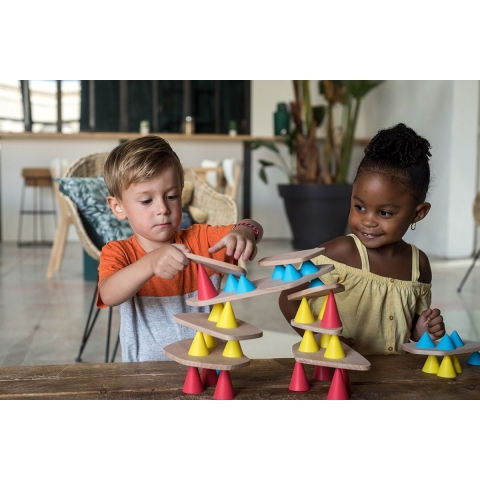 OPPI Piks Constructiespel - Medium Kit (44 Pieces)