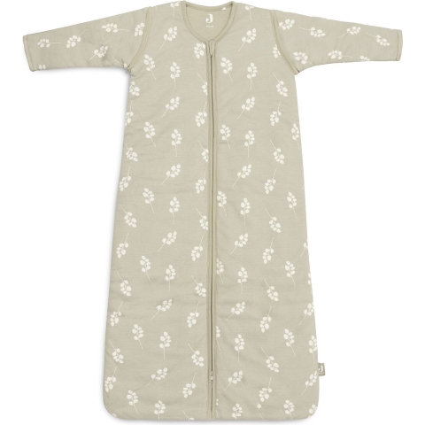 Jollein Babyslaapzak Met Afritsbare Mouw - 110 cm. - Twig Olive Green