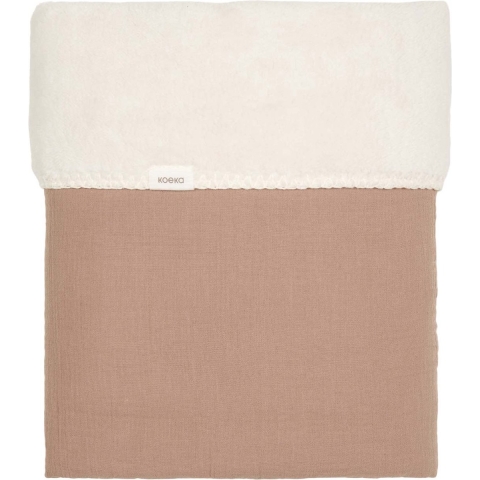 Koeka Wiegdeken Teddy Faro - 75x100 cm. - Caffe