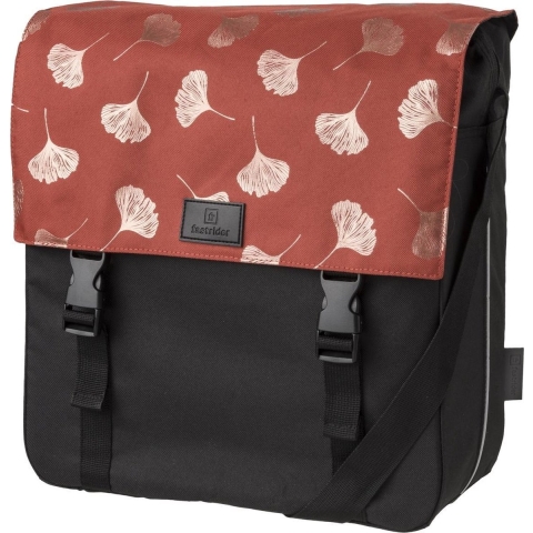 Enkele fietstas Shopper Ginkgo Trend Roest 17L
