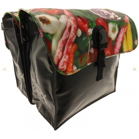 Dubbele fietstas 35L Small Veg