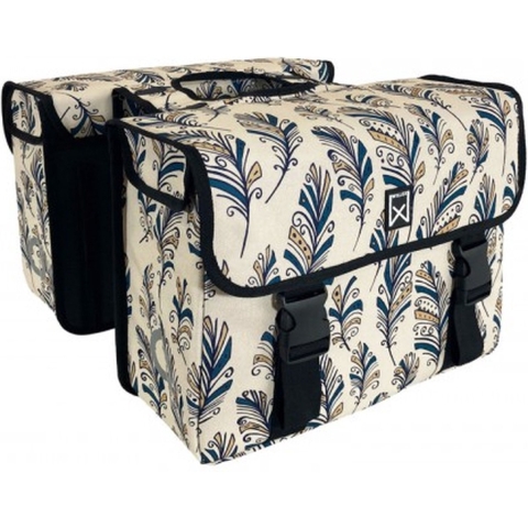 Dubbele fietstas Metropolis 34L Blue Feather