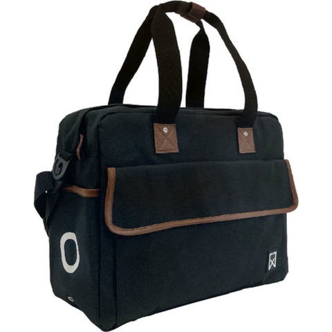 Shopper Metropolis 19L Zwart/Bruin