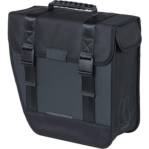 Enkele Fietstas Tour Waterproof 14L Zwart - Links
