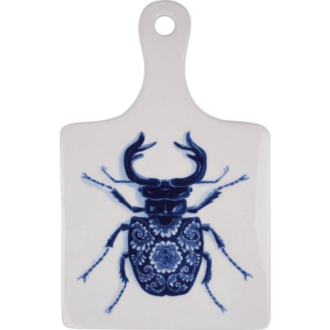 ROYAL DELFT - Wunderkammer - Kaasplank groot Bug