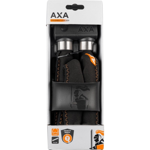 Vouwslot Foldable 600 95cm met houder donkergrijs