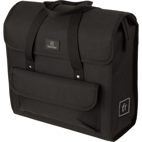 Enkele fietstas Lasse Luxe Shopper Basics 23L Grijs CG