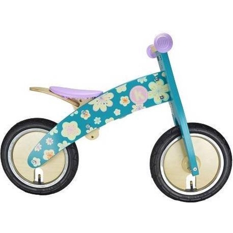 Loopfiets hout Kurve Fleur