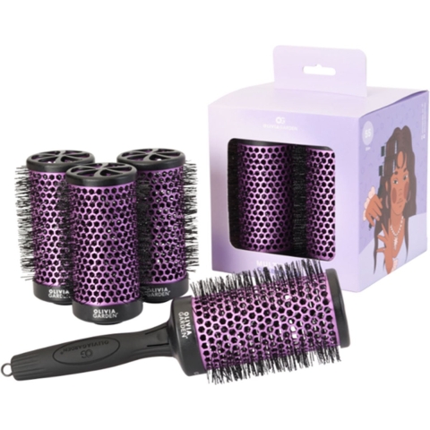 Olivia Garden - Multibrush Curlers Kit - 55 mm