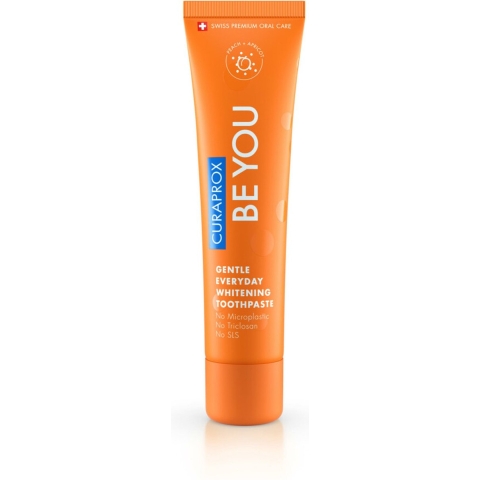 3x Curaprox Be You Tandpasta Perzik en Abrikoos 60 ml