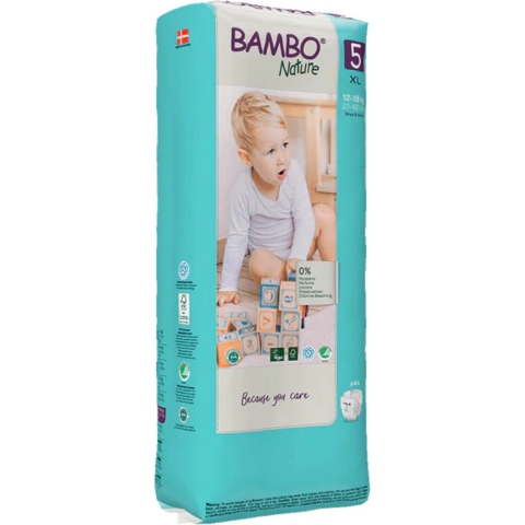 2x Bambo Nature Luiers Maat 5 (12-18 kg) 44 stuks