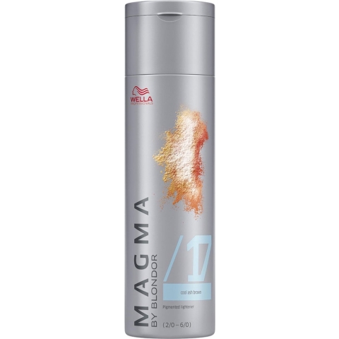 Wella - Color - Magma by Blondor - Pigmented Lightener - /17 Koel As Bruin - 120 gr